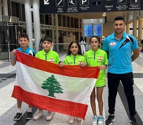 بعثة منتخب لبنان لكرة الطاولة تشارك في “اسبوع الأمل والتحديً” بالاردن