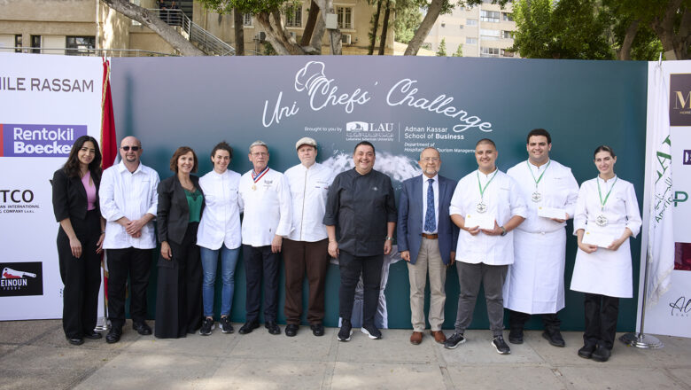 مباراة افضل طاه UNICHEF في جامعة  LAU